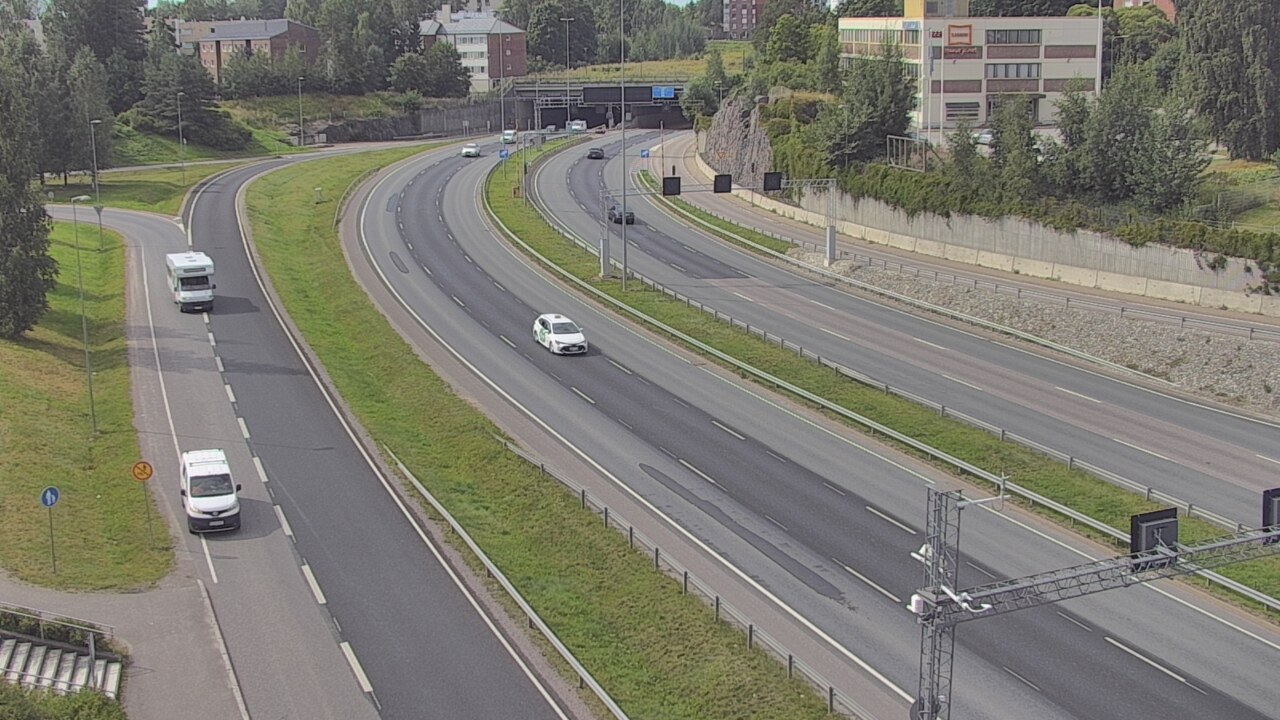Weather Camera Image Road 101 Espoo, Vallikallio, Espoo, Uusimaa