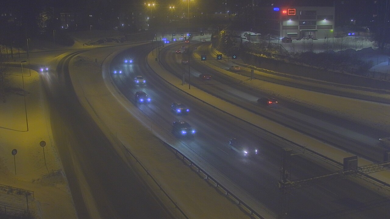 Weather Camera Image Road 101 Espoo, Vallikallio, Espoo, Uusimaa