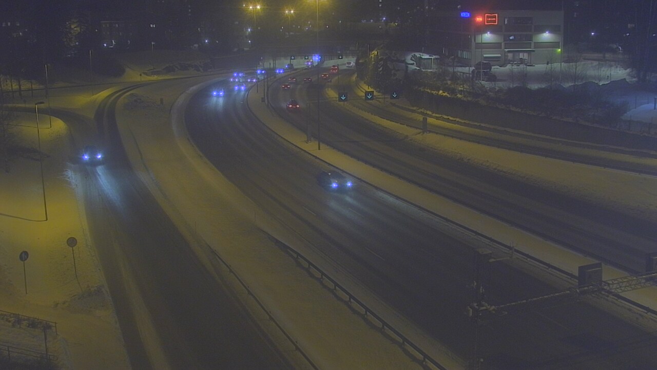 Weather Camera Image Road 101 Espoo, Vallikallio, Espoo, Uusimaa