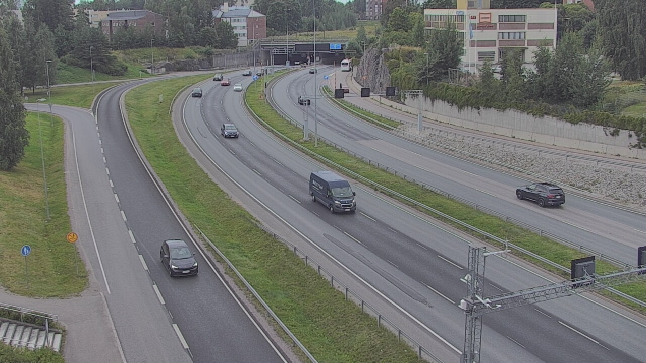 Weather Camera Image Road 101 Espoo, Vallikallio, Espoo, Uusimaa