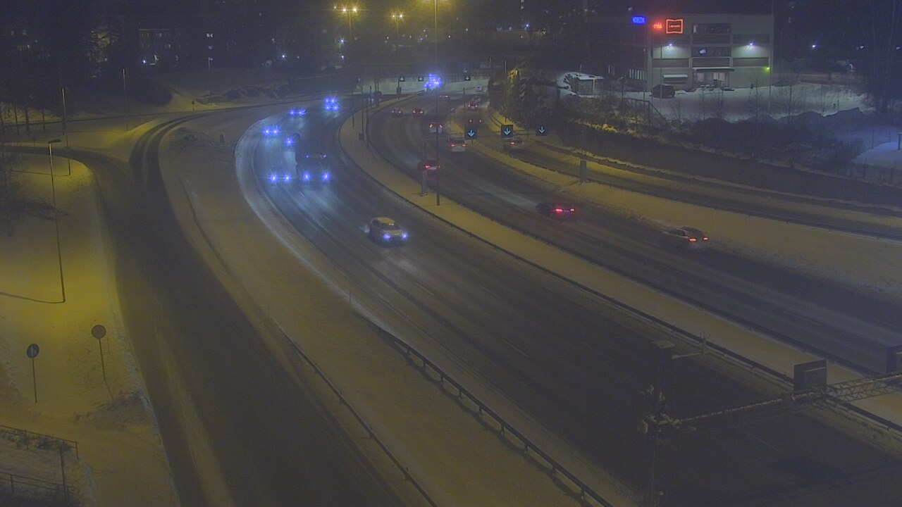 Weather Camera Image Road 101 Espoo, Vallikallio, Espoo, Uusimaa