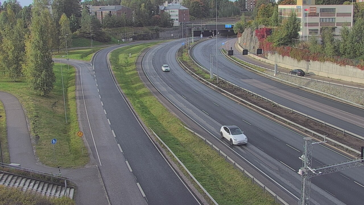 Weather Camera Image Road 101 Espoo, Vallikallio, Espoo, Uusimaa