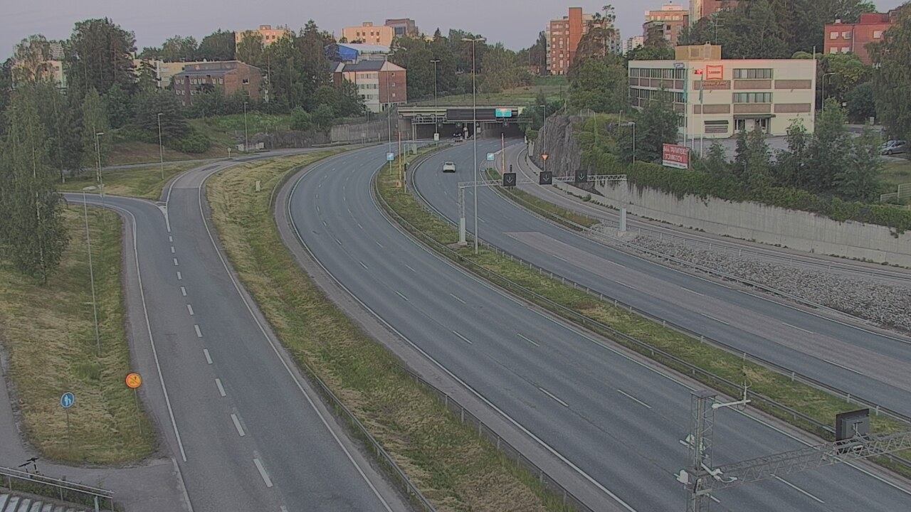 Weather Camera Image Väg 101 Esbo, Vallberget, Espoo, Uusimaa