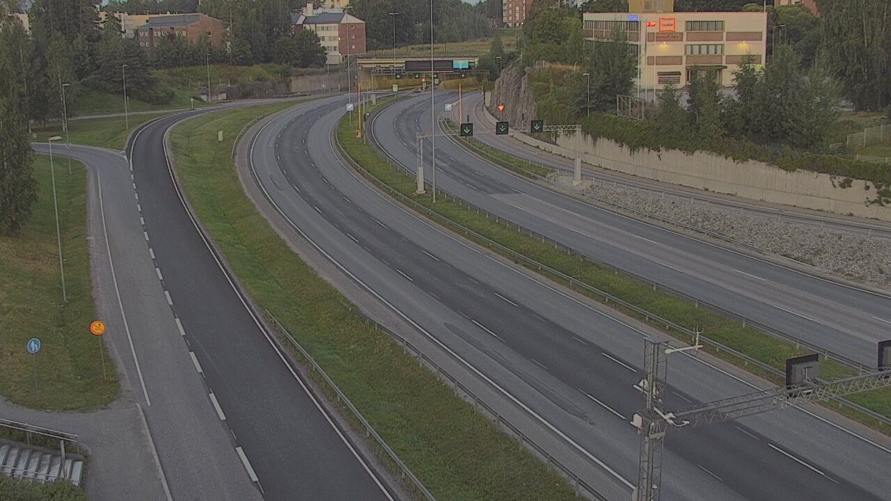 Weather Camera Image Road 101 Espoo, Vallikallio, Espoo, Uusimaa