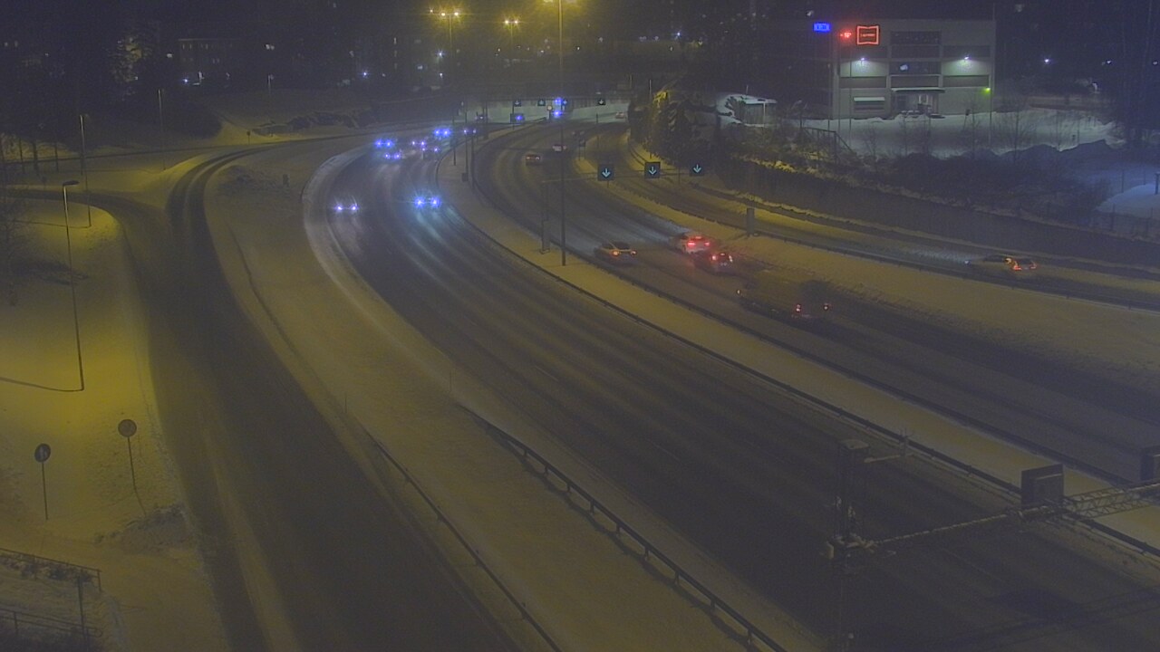 Weather Camera Image Road 101 Espoo, Vallikallio, Espoo, Uusimaa