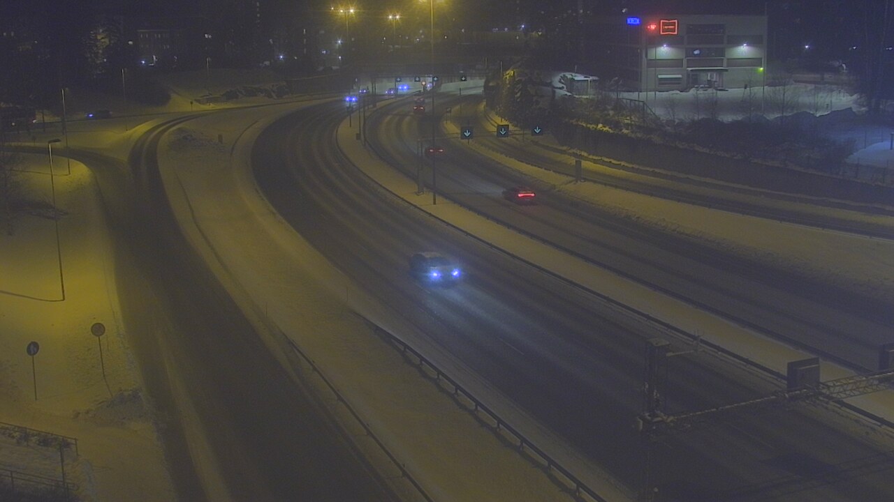 Weather Camera Image Road 101 Espoo, Vallikallio, Espoo, Uusimaa