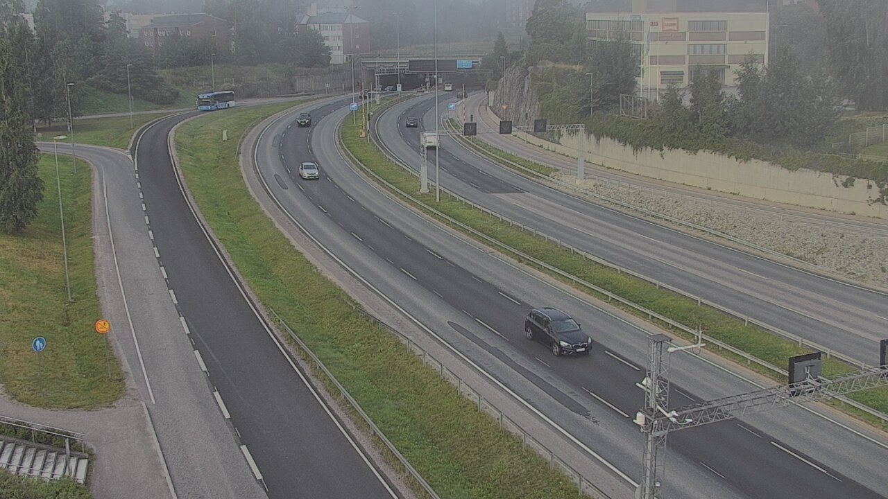 Weather Camera Image Road 101 Espoo, Vallikallio, Espoo, Uusimaa