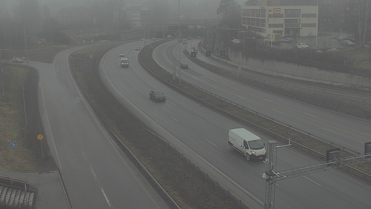 Weather Camera Image Road 101 Espoo, Vallikallio, Espoo, Uusimaa