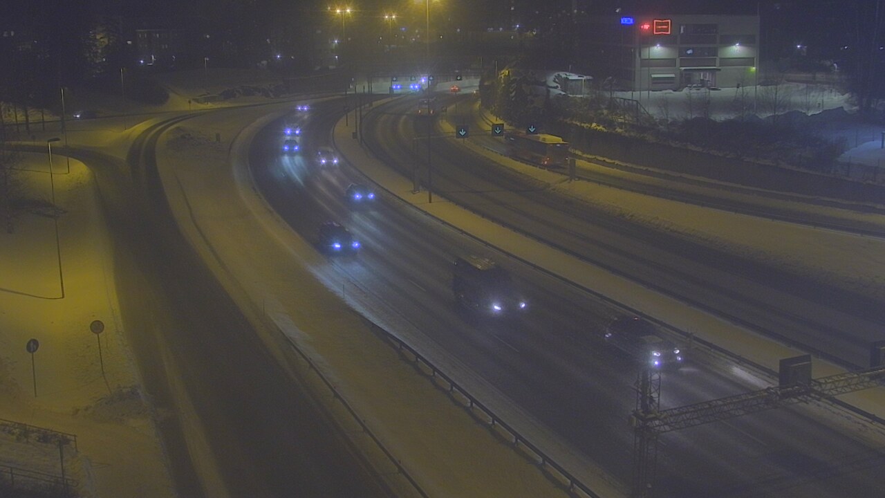 Weather Camera Image Road 101 Espoo, Vallikallio, Espoo, Uusimaa