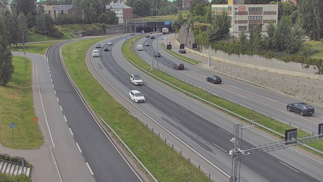 Weather Camera Image Road 101 Espoo, Vallikallio, Espoo, Uusimaa