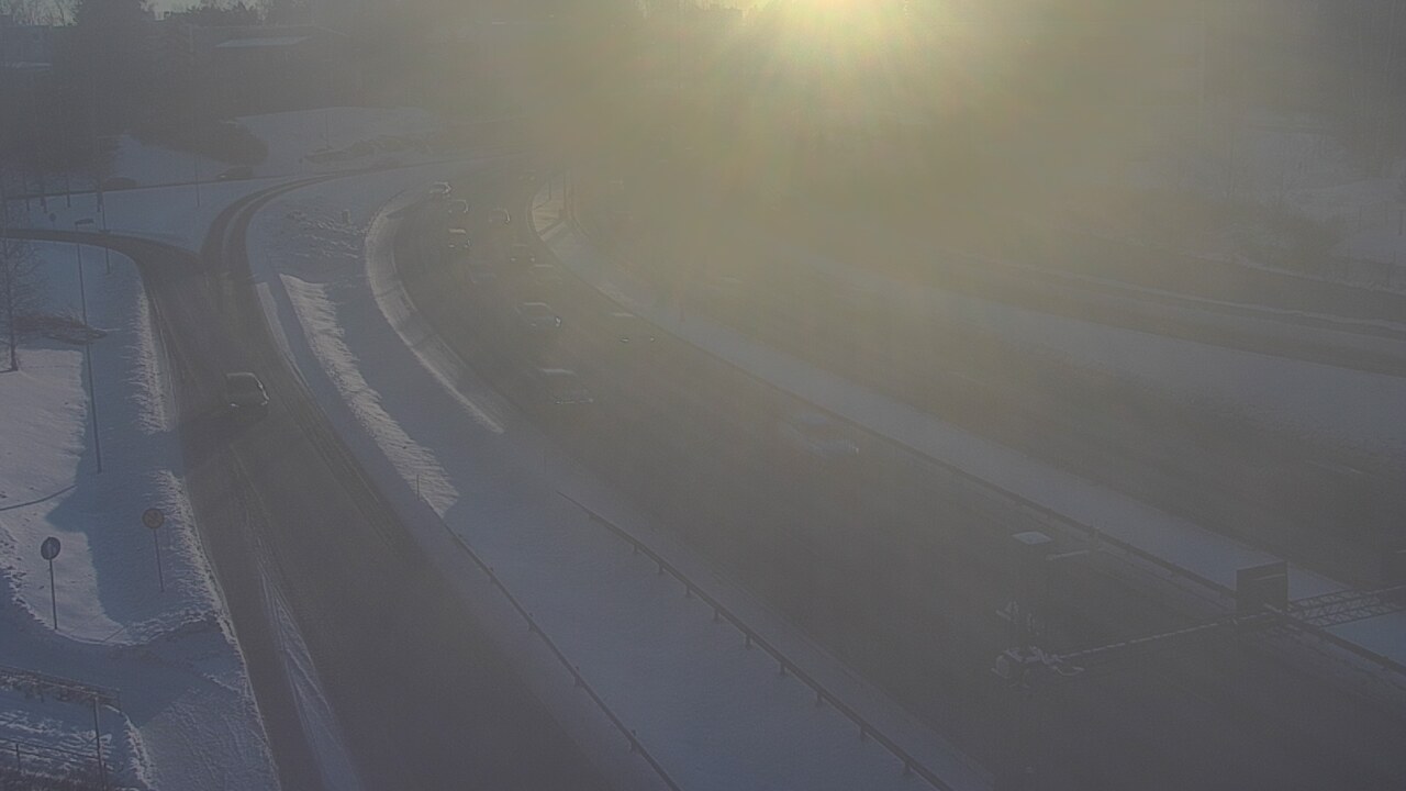 Weather Camera Image Road 101 Espoo, Vallikallio, Espoo, Uusimaa