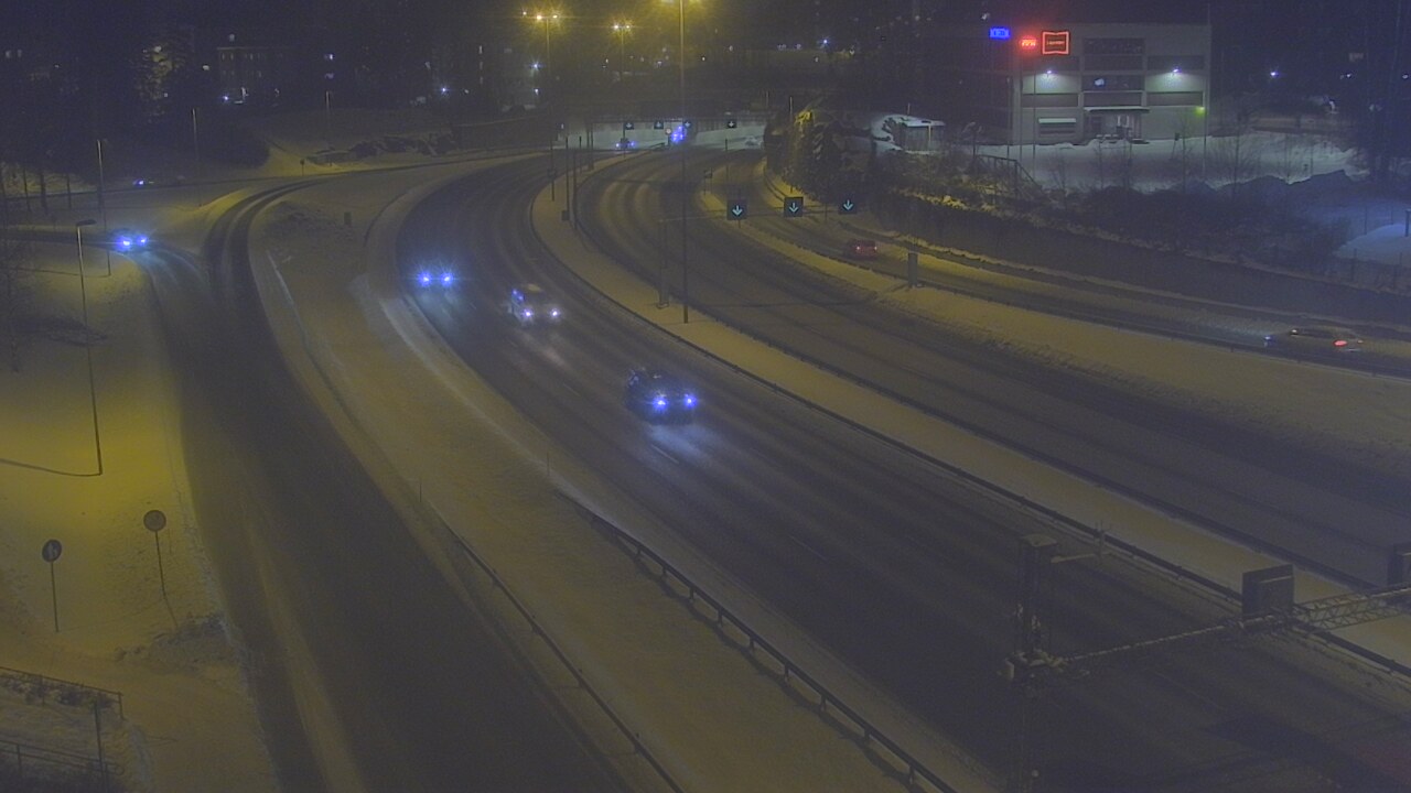 Weather Camera Image Road 101 Espoo, Vallikallio, Espoo, Uusimaa