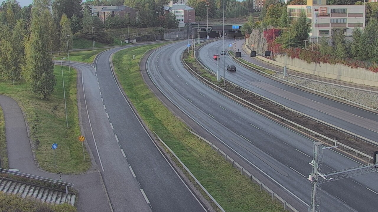 Weather Camera Image Road 101 Espoo, Vallikallio, Espoo, Uusimaa