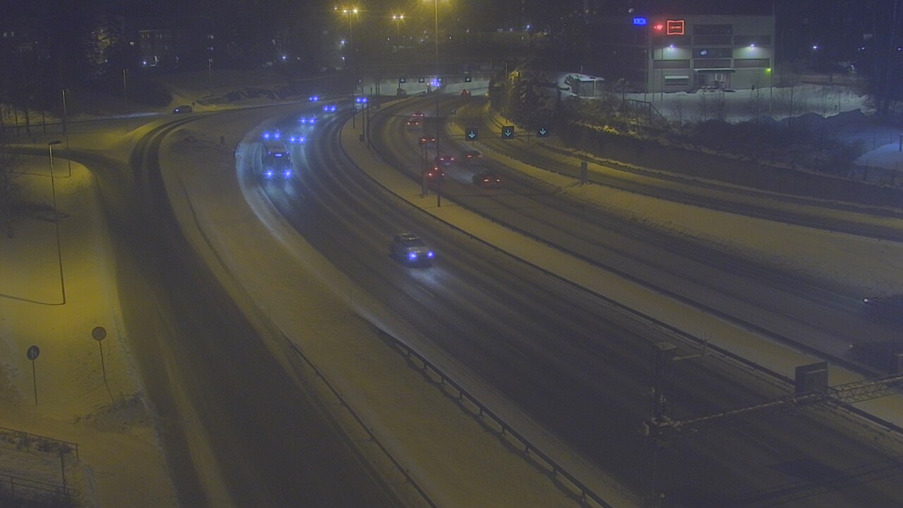 Weather Camera Image Road 101 Espoo, Vallikallio, Espoo, Uusimaa