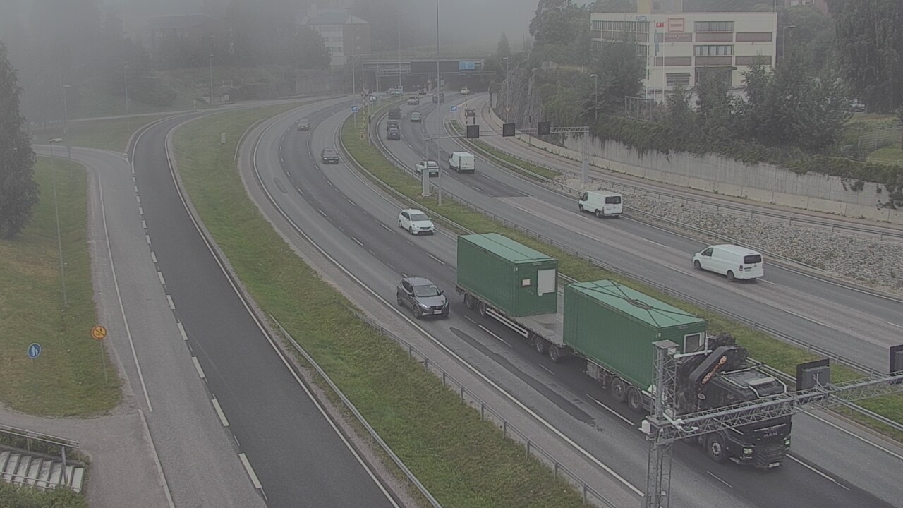 Weather Camera Image Road 101 Espoo, Vallikallio, Espoo, Uusimaa