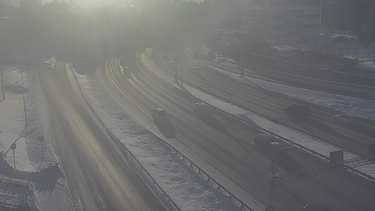 Weather Camera Image Road 101 Espoo, Vallikallio, Espoo, Uusimaa