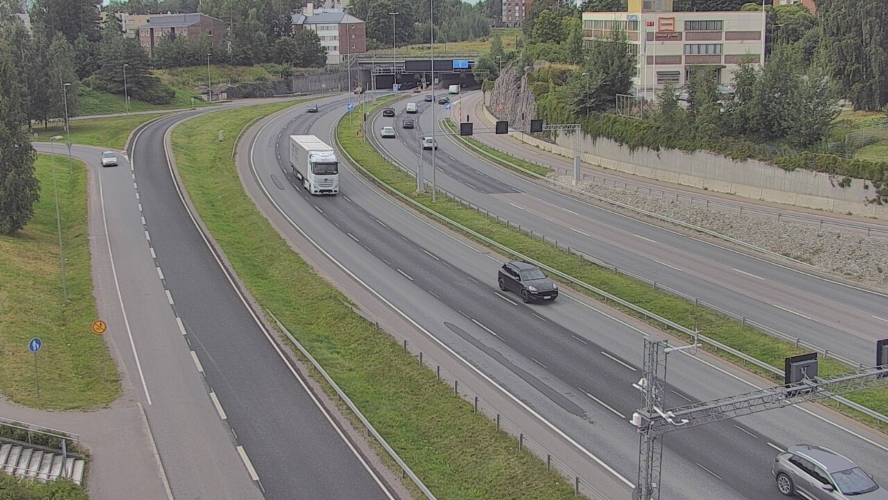 Weather Camera Image Road 101 Espoo, Vallikallio, Espoo, Uusimaa