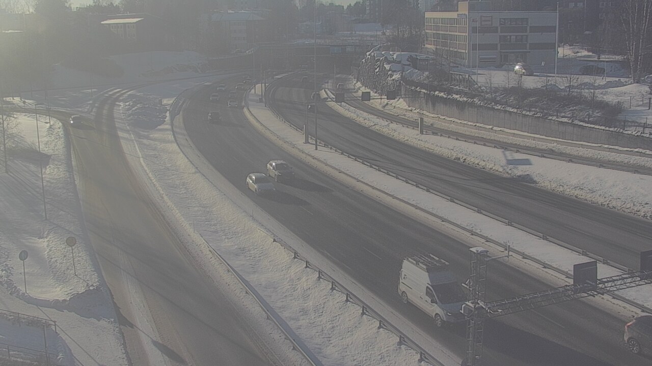 Weather Camera Image Road 101 Espoo, Vallikallio, Espoo, Uusimaa