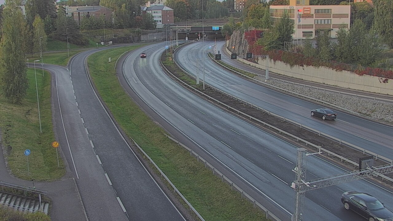 Weather Camera Image Road 101 Espoo, Vallikallio, Espoo, Uusimaa