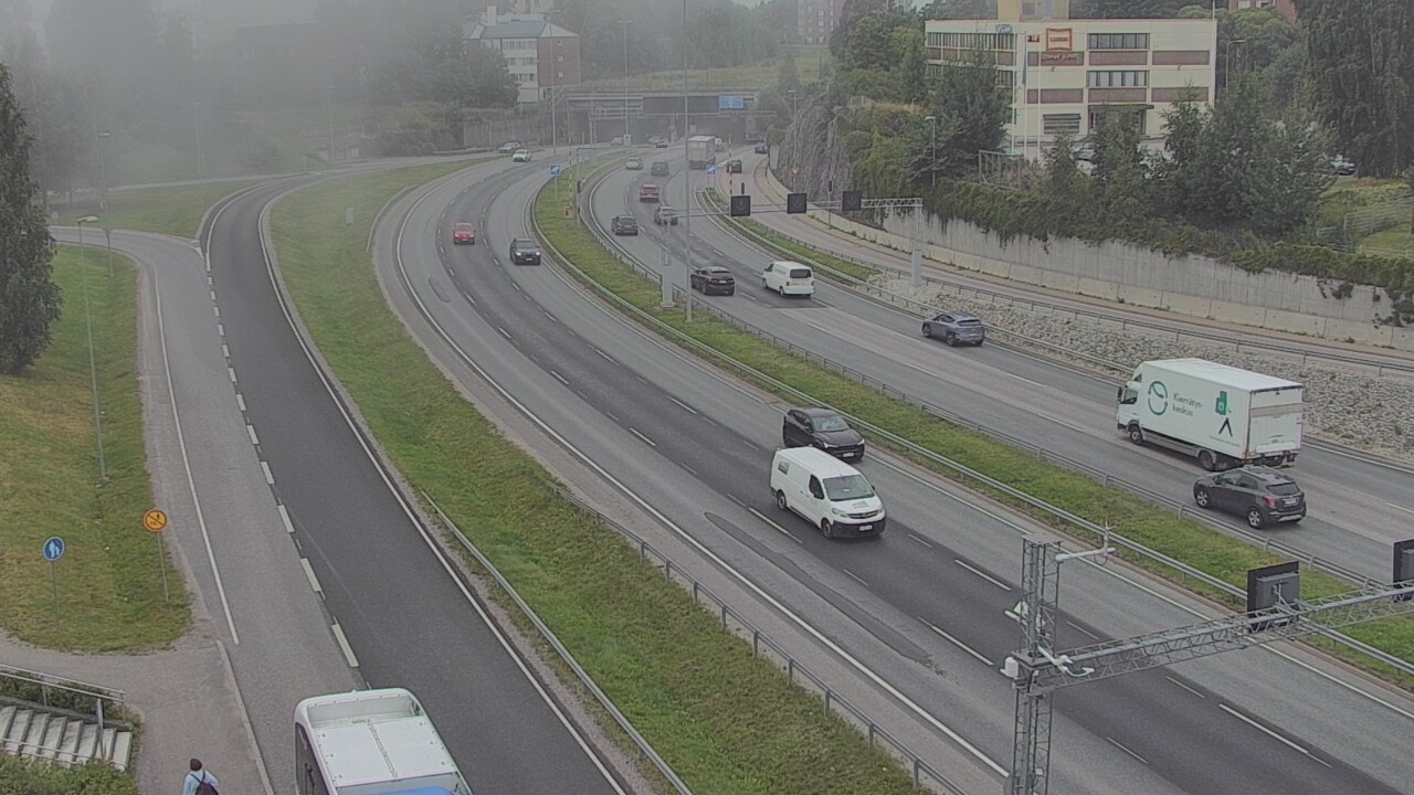 Weather Camera Image Road 101 Espoo, Vallikallio, Espoo, Uusimaa