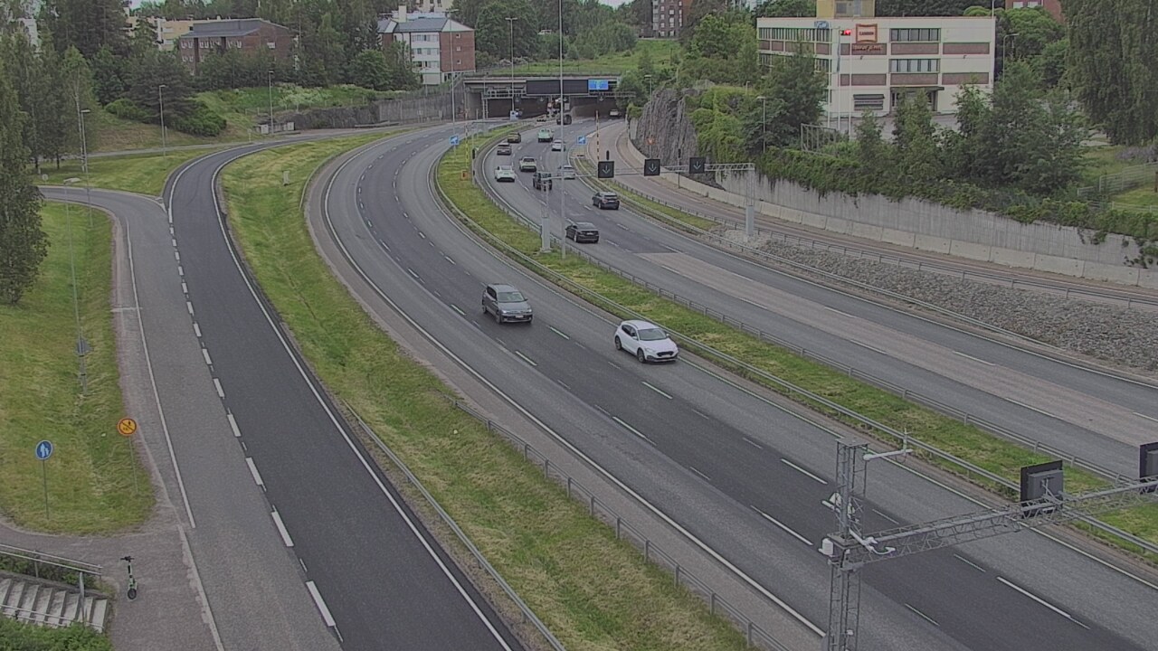 Weather Camera Image Väg 101 Esbo, Vallberget, Espoo, Uusimaa