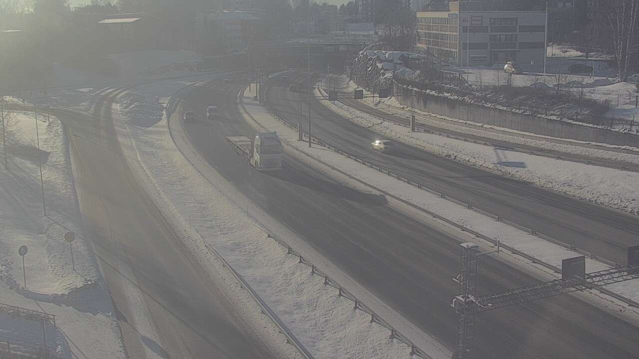 Weather Camera Image Road 101 Espoo, Vallikallio, Espoo, Uusimaa