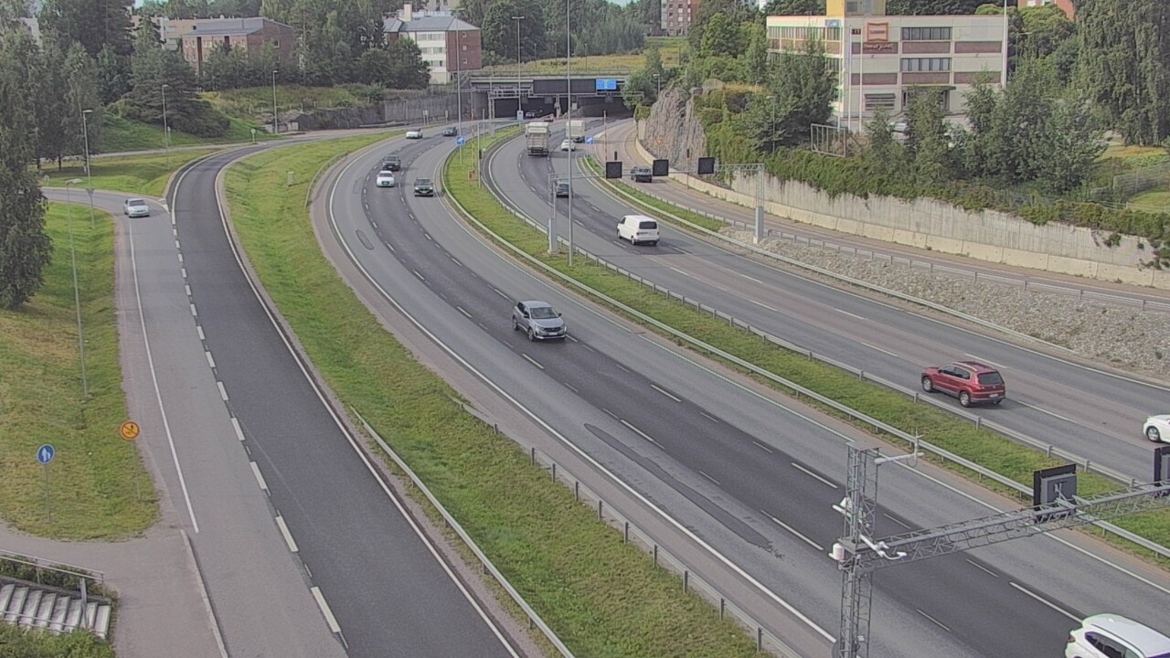 Weather Camera Image Road 101 Espoo, Vallikallio, Espoo, Uusimaa