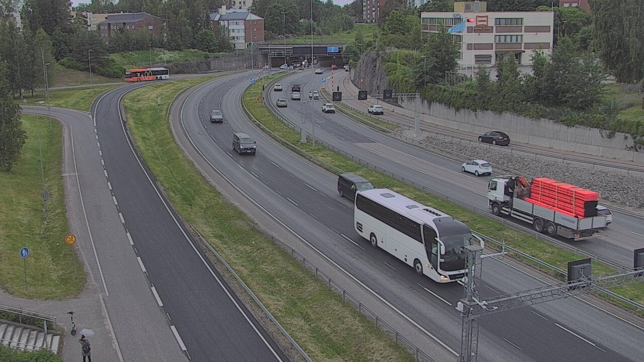 Weather Camera Image Väg 101 Esbo, Vallberget, Espoo, Uusimaa
