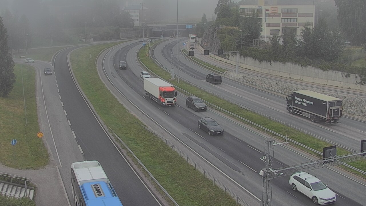 Weather Camera Image Road 101 Espoo, Vallikallio, Espoo, Uusimaa