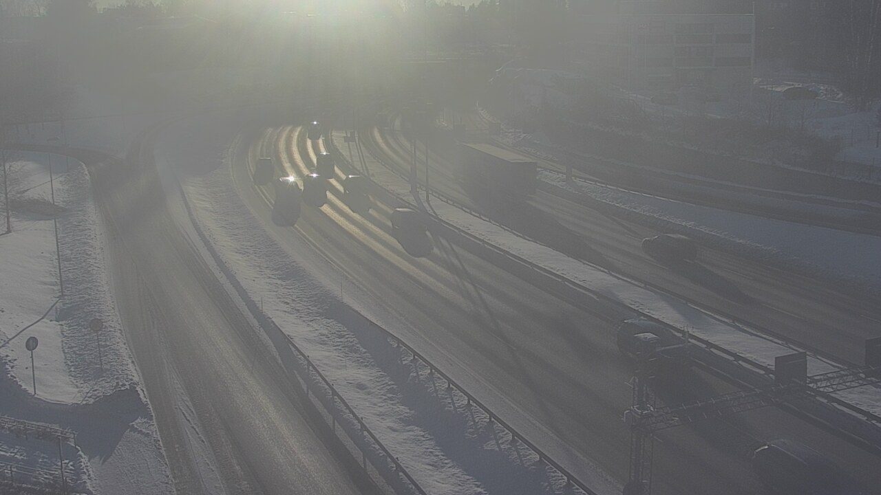 Weather Camera Image Road 101 Espoo, Vallikallio, Espoo, Uusimaa