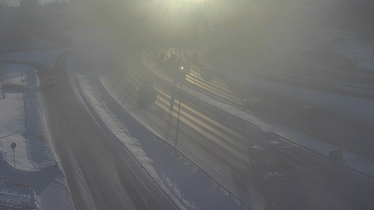 Weather Camera Image Road 101 Espoo, Vallikallio, Espoo, Uusimaa