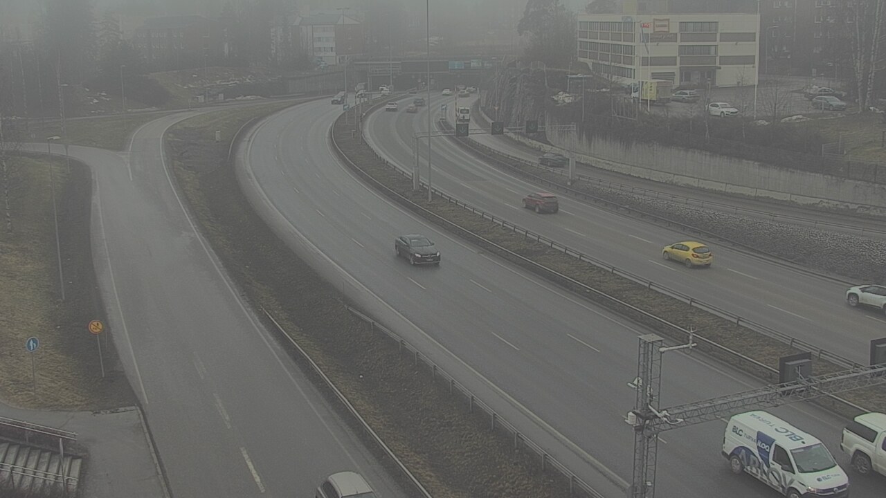 Weather Camera Image Road 101 Espoo, Vallikallio, Espoo, Uusimaa