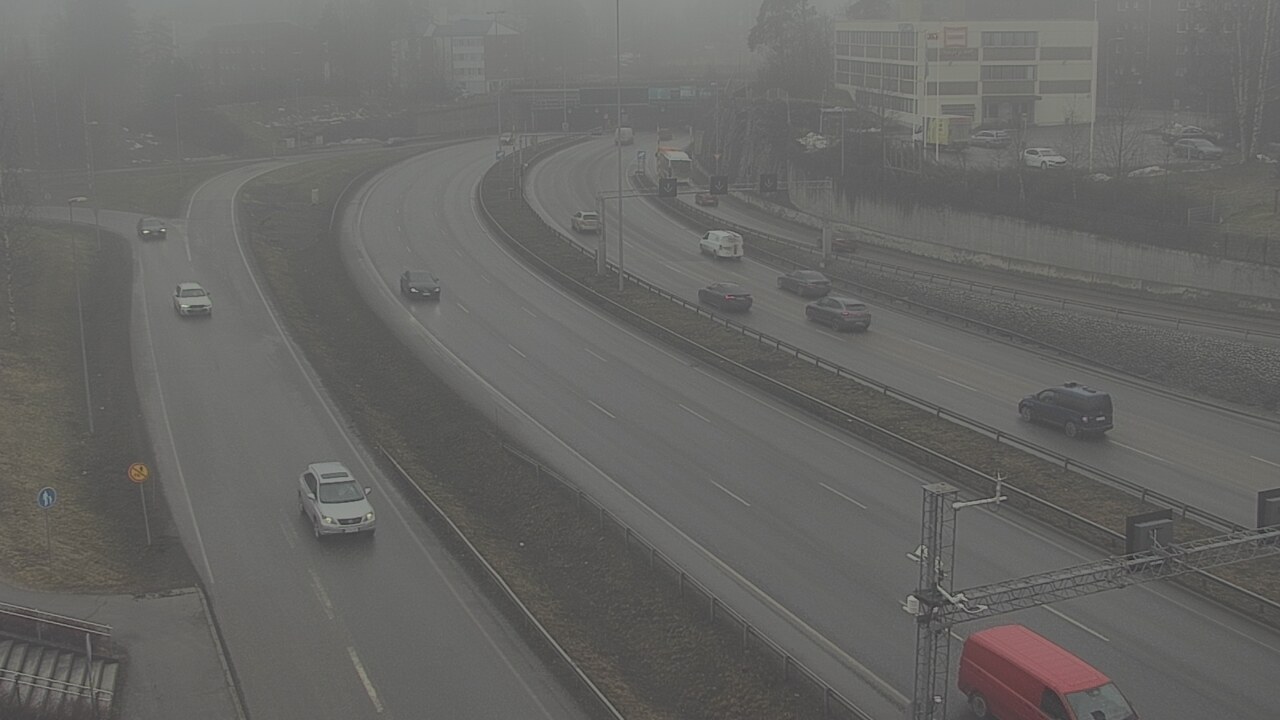 Weather Camera Image Road 101 Espoo, Vallikallio, Espoo, Uusimaa