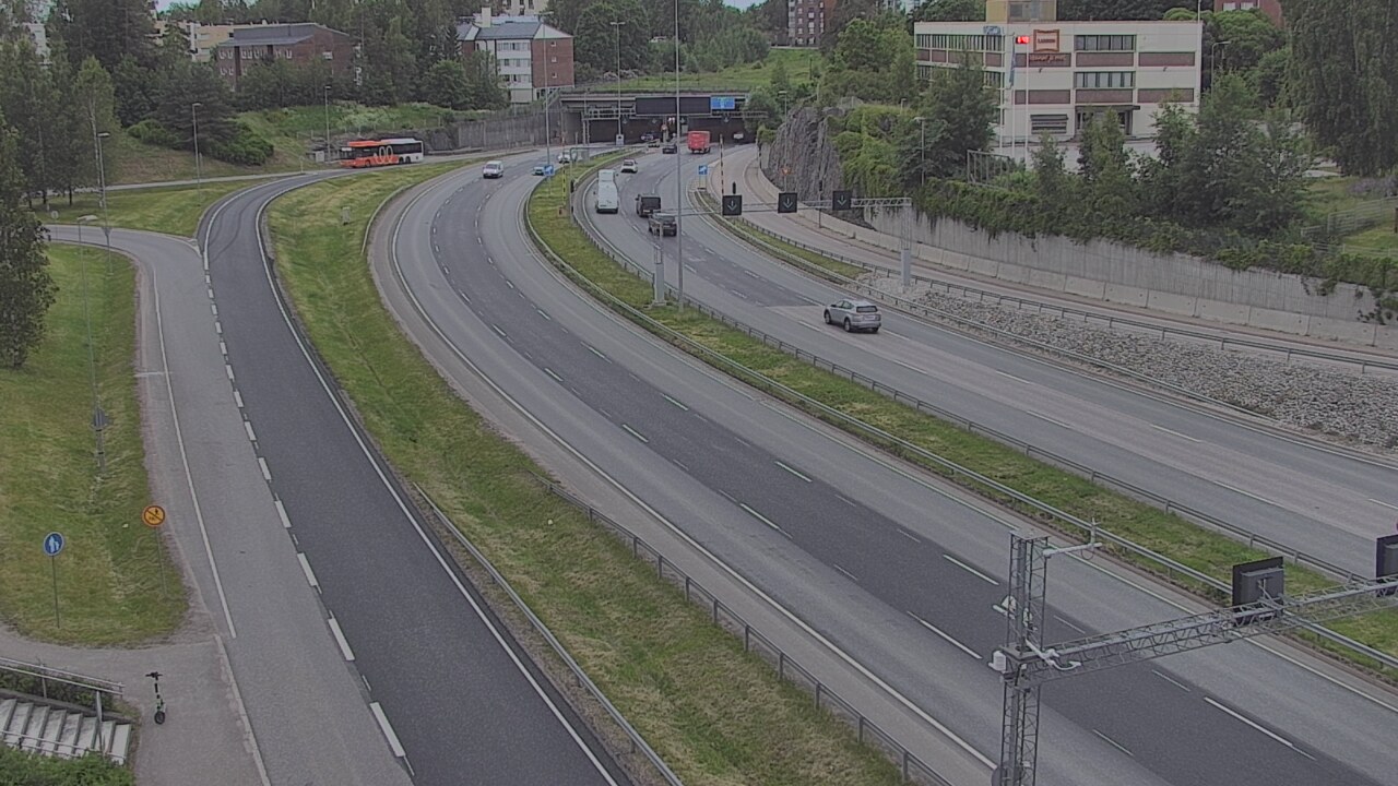 Weather Camera Image Väg 101 Esbo, Vallberget, Espoo, Uusimaa