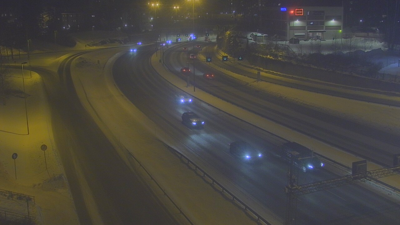 Weather Camera Image Road 101 Espoo, Vallikallio, Espoo, Uusimaa