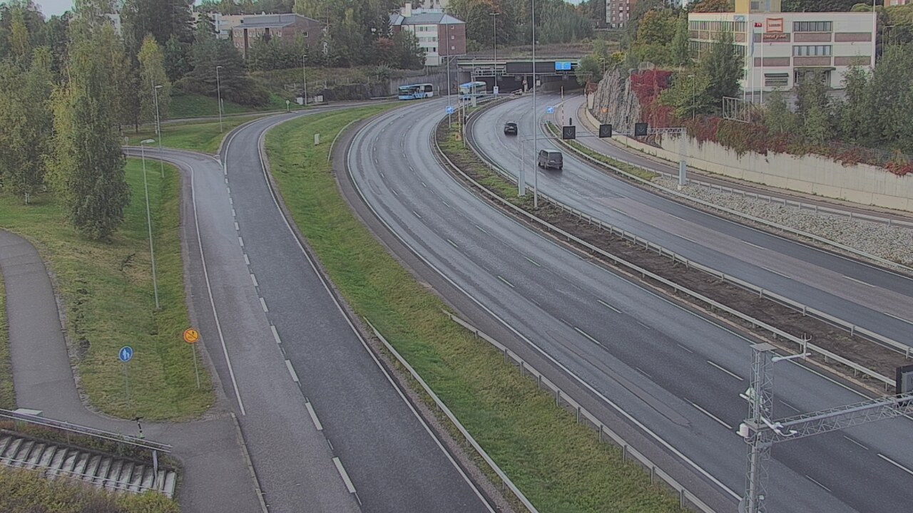 Weather Camera Image Road 101 Espoo, Vallikallio, Espoo, Uusimaa