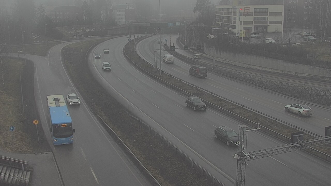 Weather Camera Image Road 101 Espoo, Vallikallio, Espoo, Uusimaa