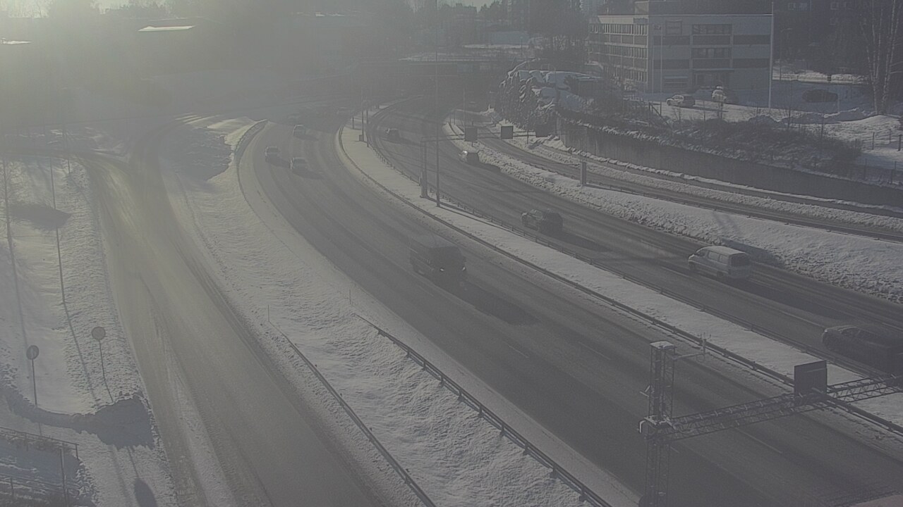 Weather Camera Image Road 101 Espoo, Vallikallio, Espoo, Uusimaa