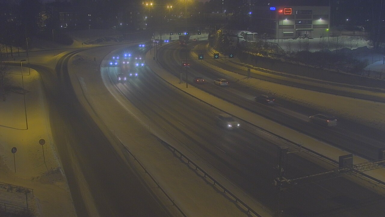 Weather Camera Image Road 101 Espoo, Vallikallio, Espoo, Uusimaa