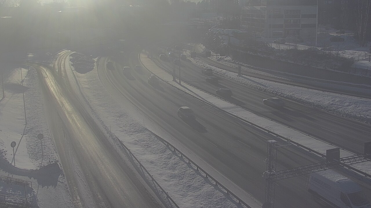 Weather Camera Image Road 101 Espoo, Vallikallio, Espoo, Uusimaa