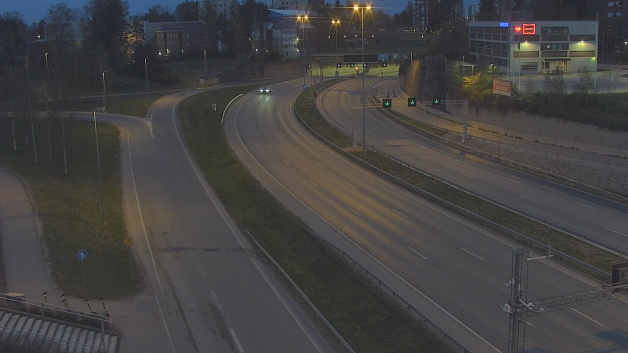Weather Camera Image Väg 101 Esbo, Vallberget, Espoo, Uusimaa