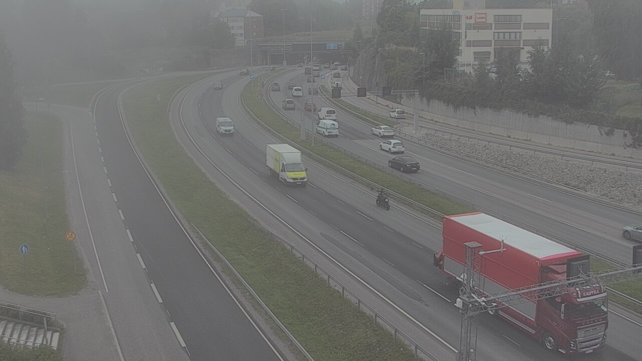 Weather Camera Image Road 101 Espoo, Vallikallio, Espoo, Uusimaa
