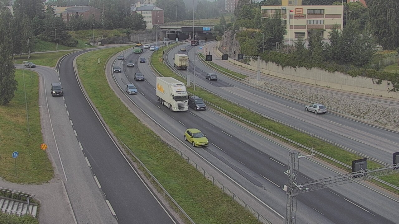 Weather Camera Image Road 101 Espoo, Vallikallio, Espoo, Uusimaa