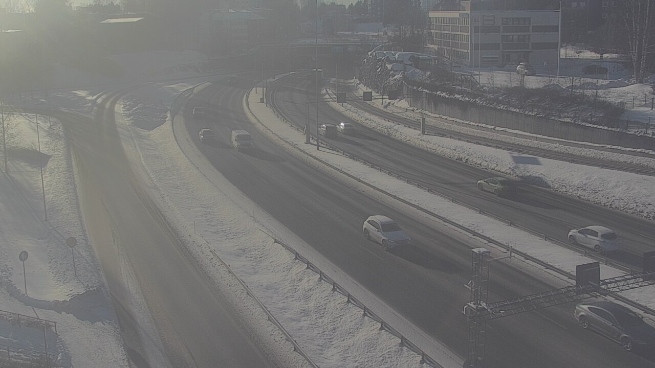 Weather Camera Image Road 101 Espoo, Vallikallio, Espoo, Uusimaa