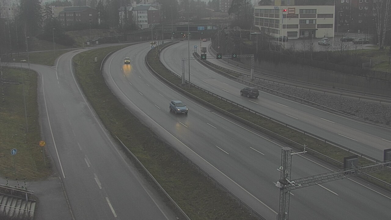 Weather Camera Image Väg 101 Esbo, Vallberget, Espoo, Uusimaa