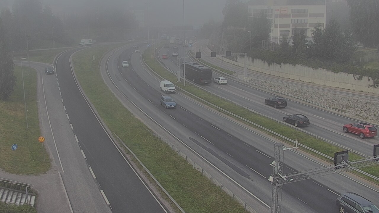 Weather Camera Image Road 101 Espoo, Vallikallio, Espoo, Uusimaa