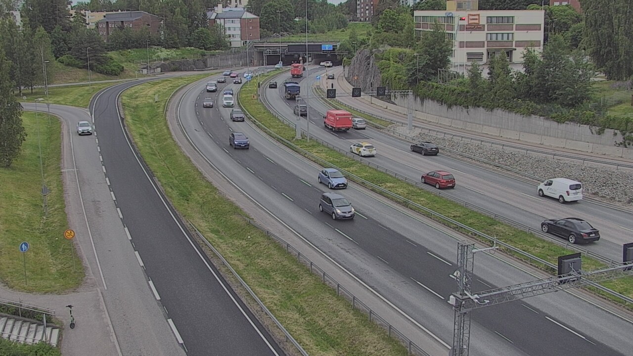 Weather Camera Image Väg 101 Esbo, Vallberget, Espoo, Uusimaa