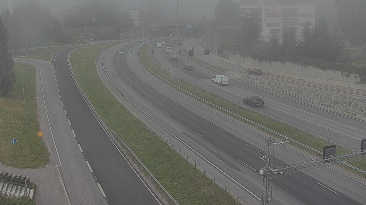 Weather Camera Image Road 101 Espoo, Vallikallio, Espoo, Uusimaa