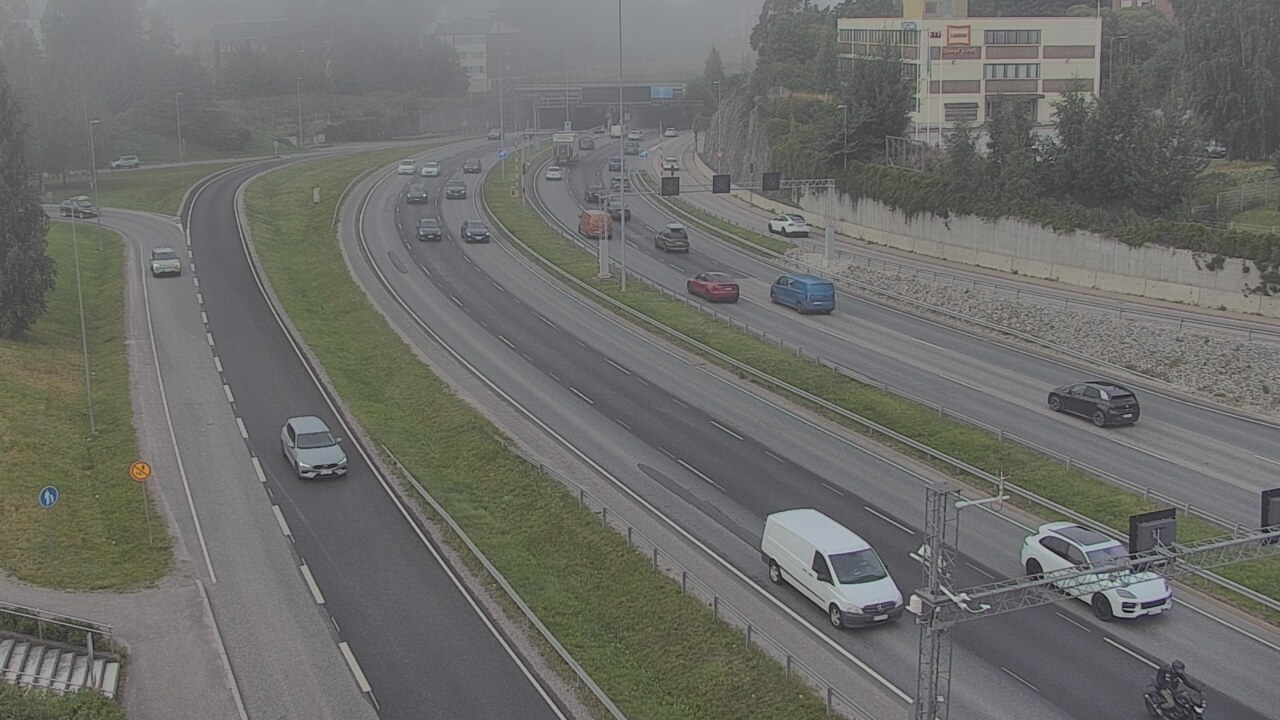 Weather Camera Image Road 101 Espoo, Vallikallio, Espoo, Uusimaa