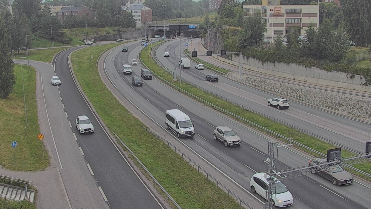 Weather Camera Image Road 101 Espoo, Vallikallio, Espoo, Uusimaa